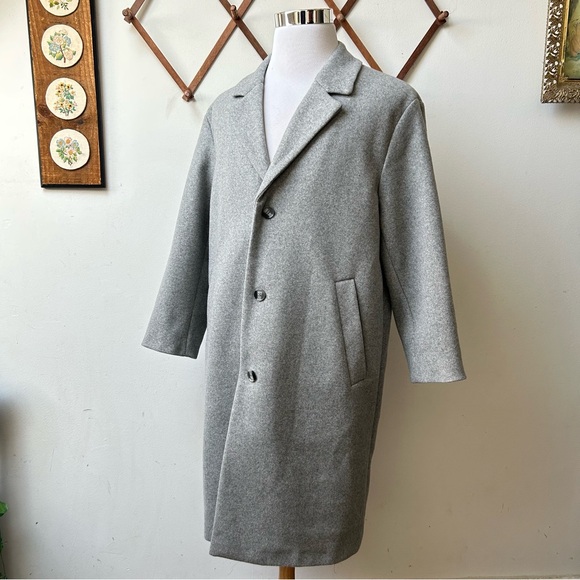 H&M Wool Gray Overcoat - Picture 9 of 11